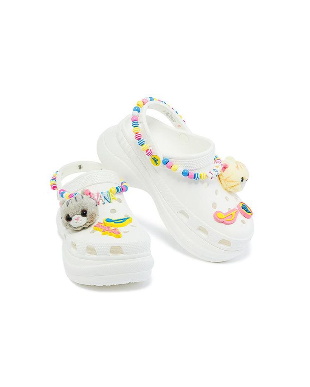 CROCSTM White (Wmns) Nana With Room1042 X Cat Sports Sandals