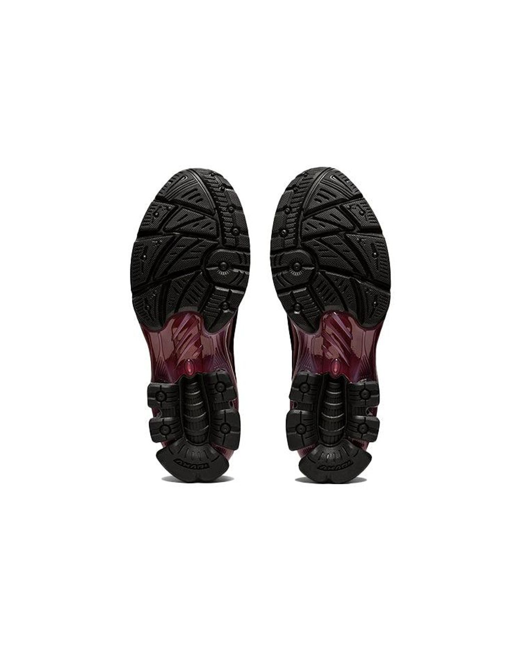 Asics Red Gmbh X Gel Chappal 'Burgundy' for men