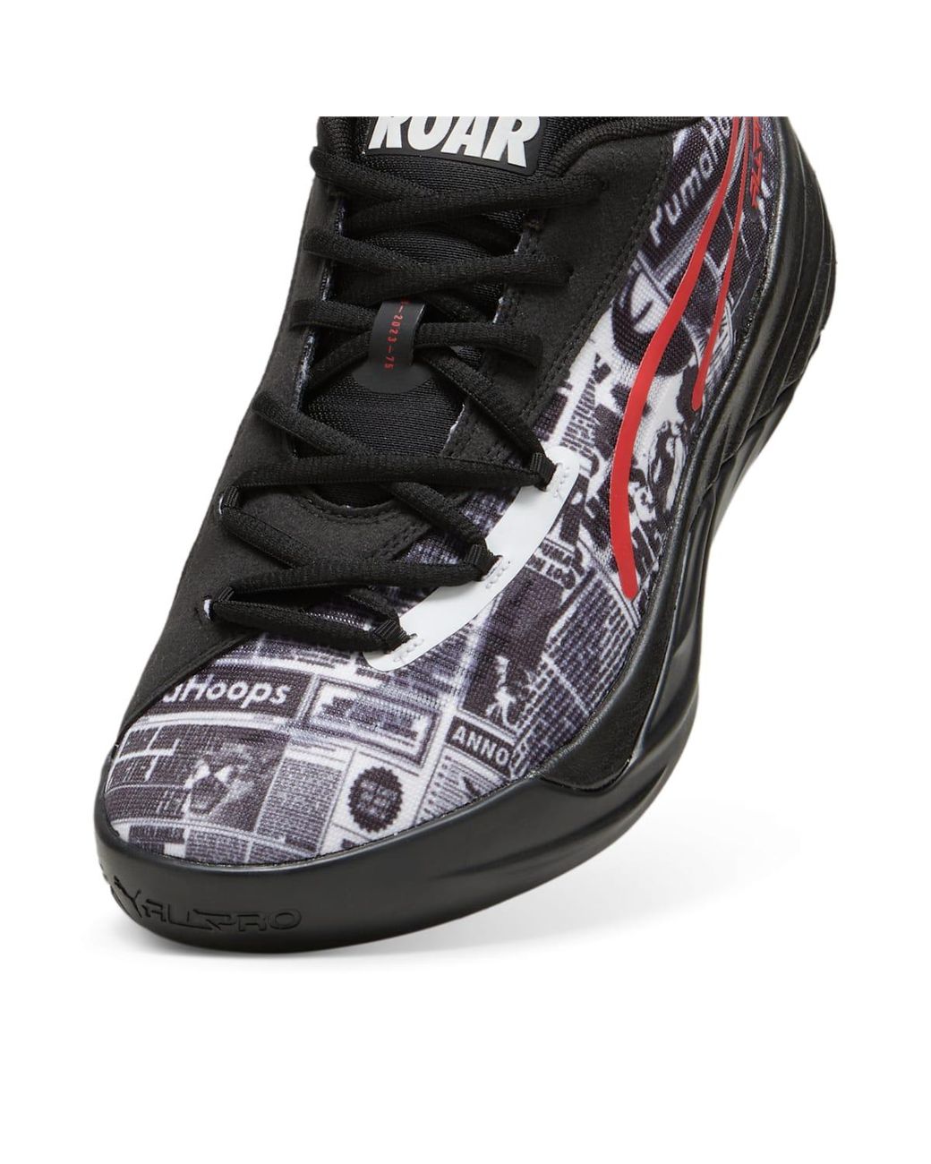 PUMA Black All-Pro Nitro Media Day Basketball Shoes, /For All Time for men