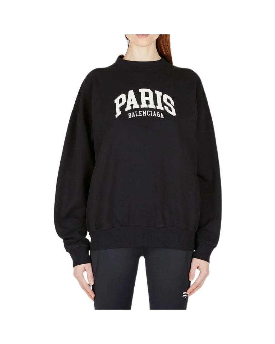 Balenciaga Blue Cities Paris Crewneck Sweatshirt