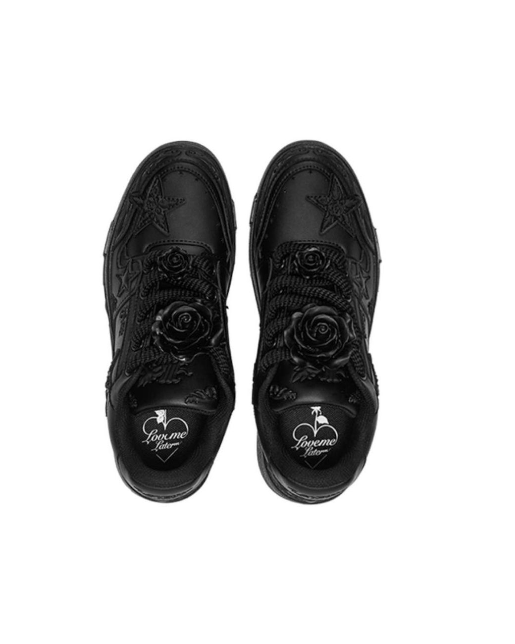 KAALIXTO Black X Love Me Later Skateboarding Mid for men