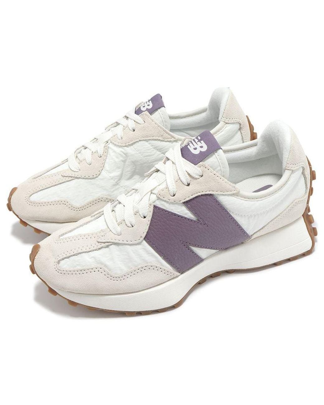 New Balance White (Wmns) 327 'Linen Sea Salt Dark Ice Wine'