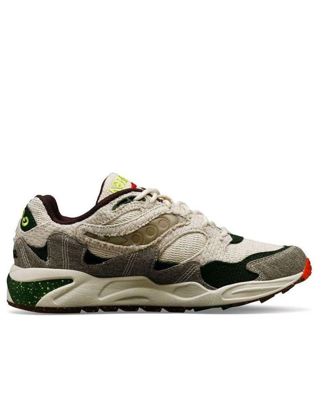 Saucony Brown X Bodega Grid Shadow 2 'Jaunt Woven' for men