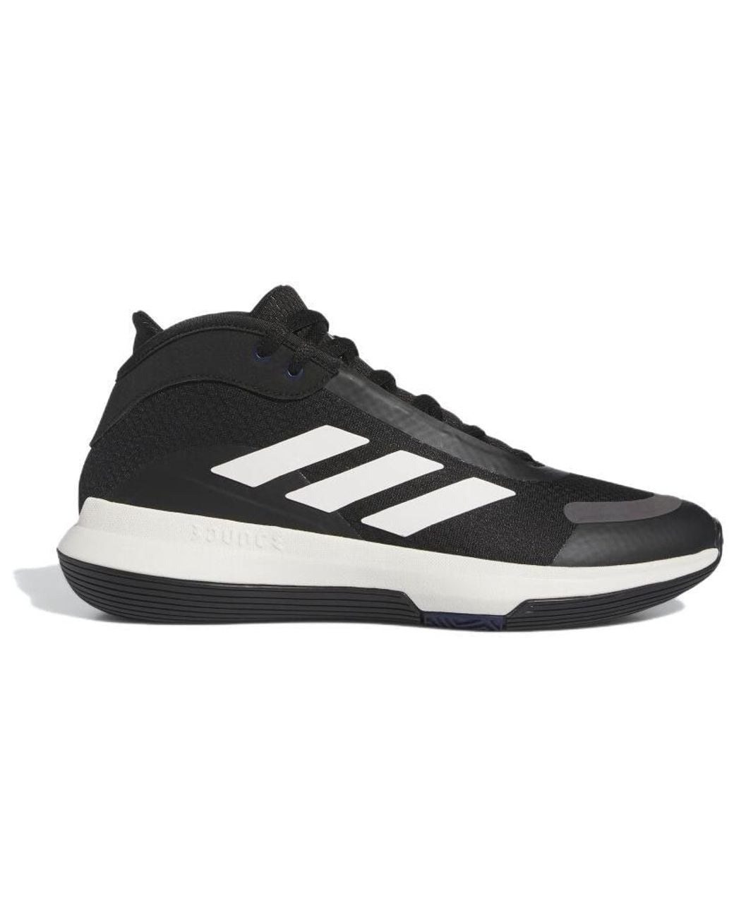 Adidas Black Bounce Legends Low Basketball Shoes for men