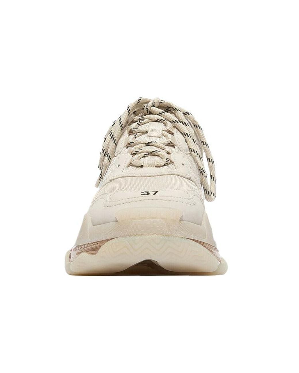 Balenciaga White (Wmns) Triple S Sneaker 'Clear Sole