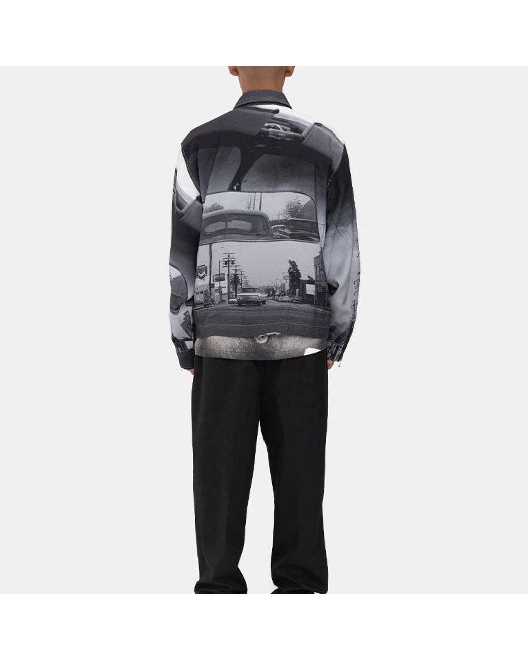 Stussy Blue Hopper Jacket for men