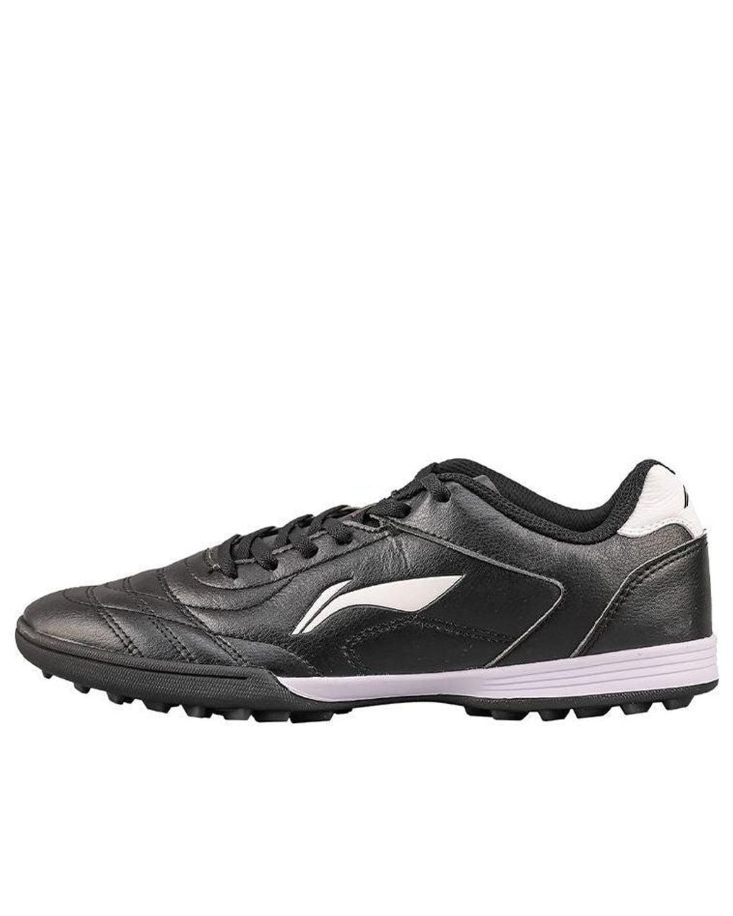 Li-ning Black Training Soccer Shoes Tf for men