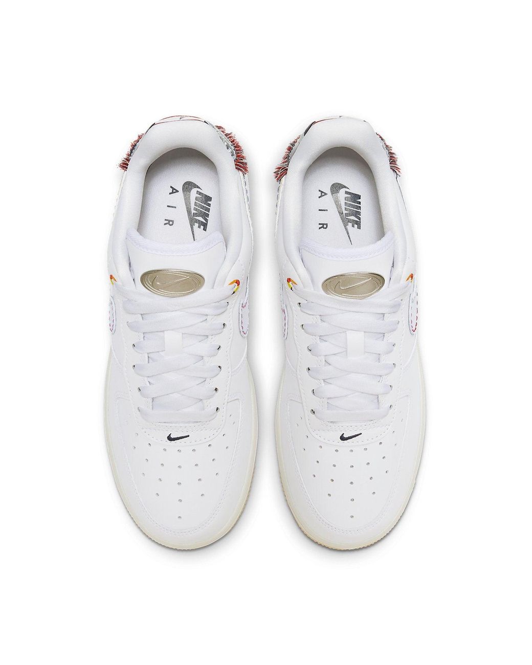 Nike White (Wmns) Air Force 1 Low Multi Patch'