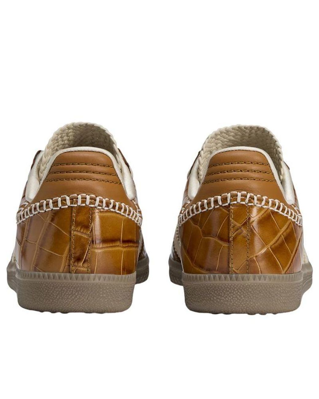 adidas gazelle silver green womens Adidas x Wales Bonner Samba Brown Blue