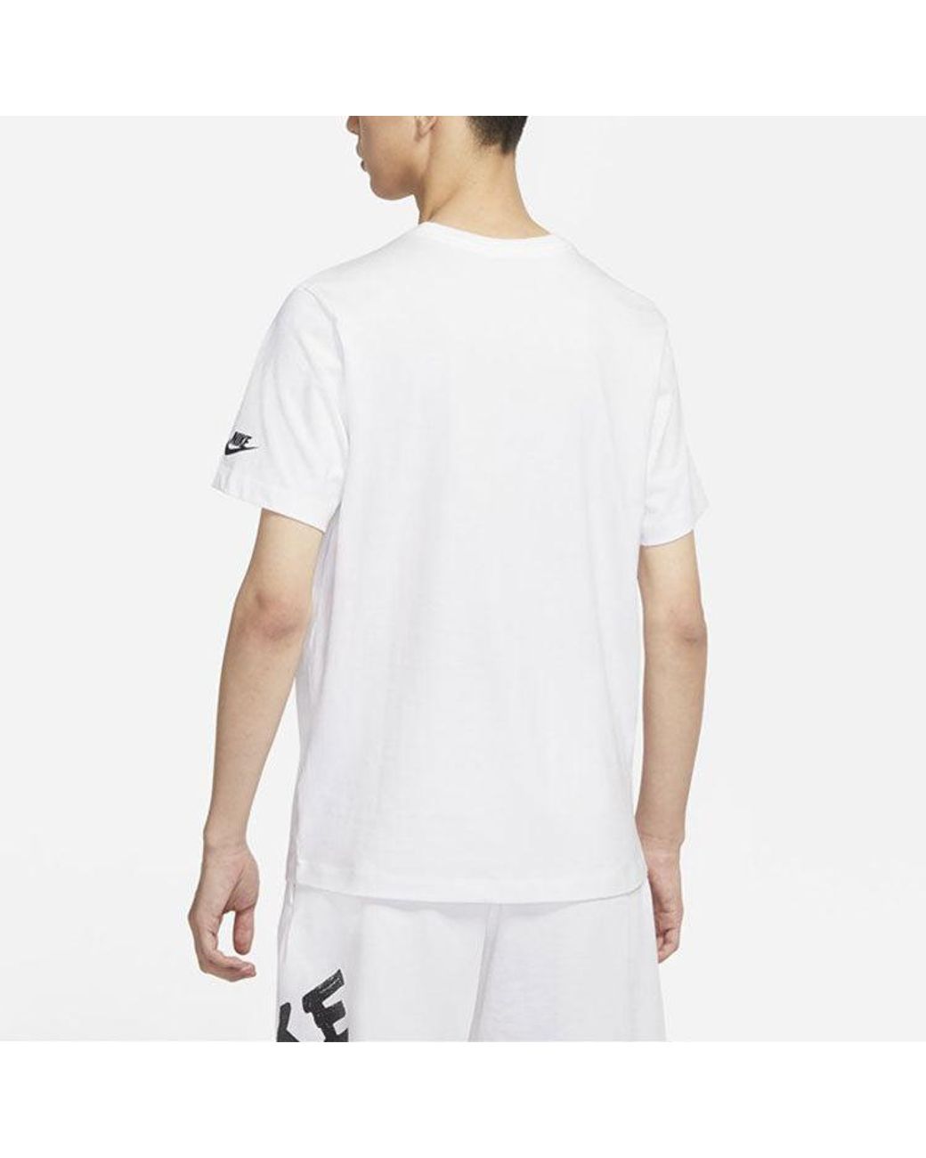 Nike White As Sportswear Ss Tee2 for men