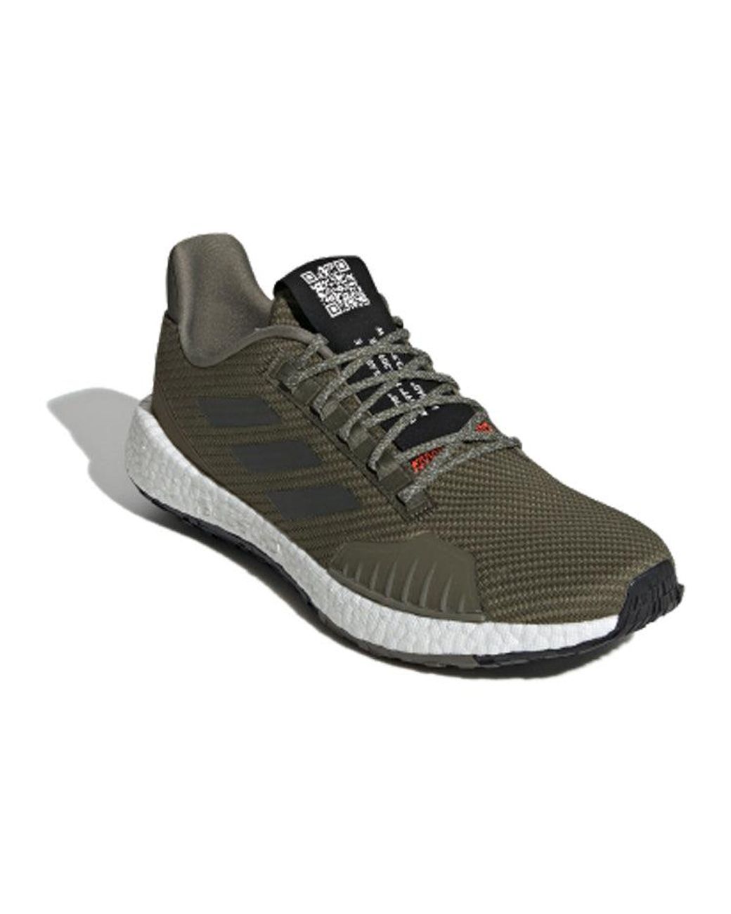Adidas Brown Pulseboost Hd Wntr 'Raw Khaki' for men