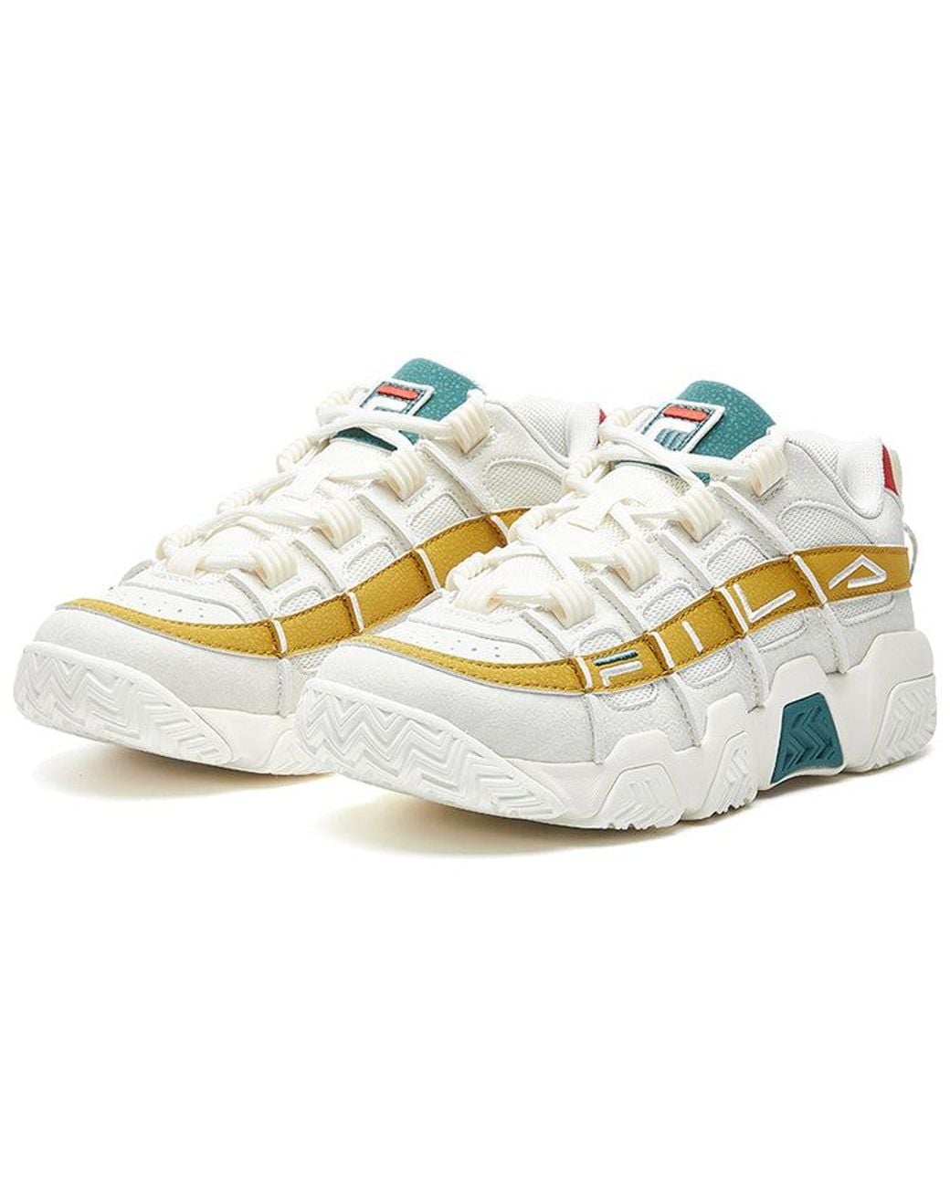 Fila White (Wmns) Barricade Vntg Gs