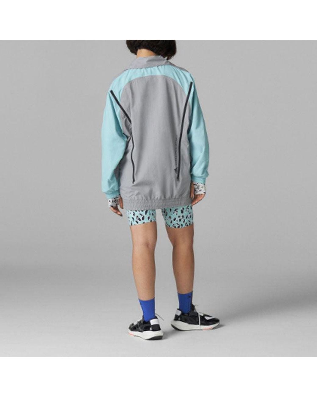 Adidas Blue (Wmns) Sports Jacket Long Sleeves