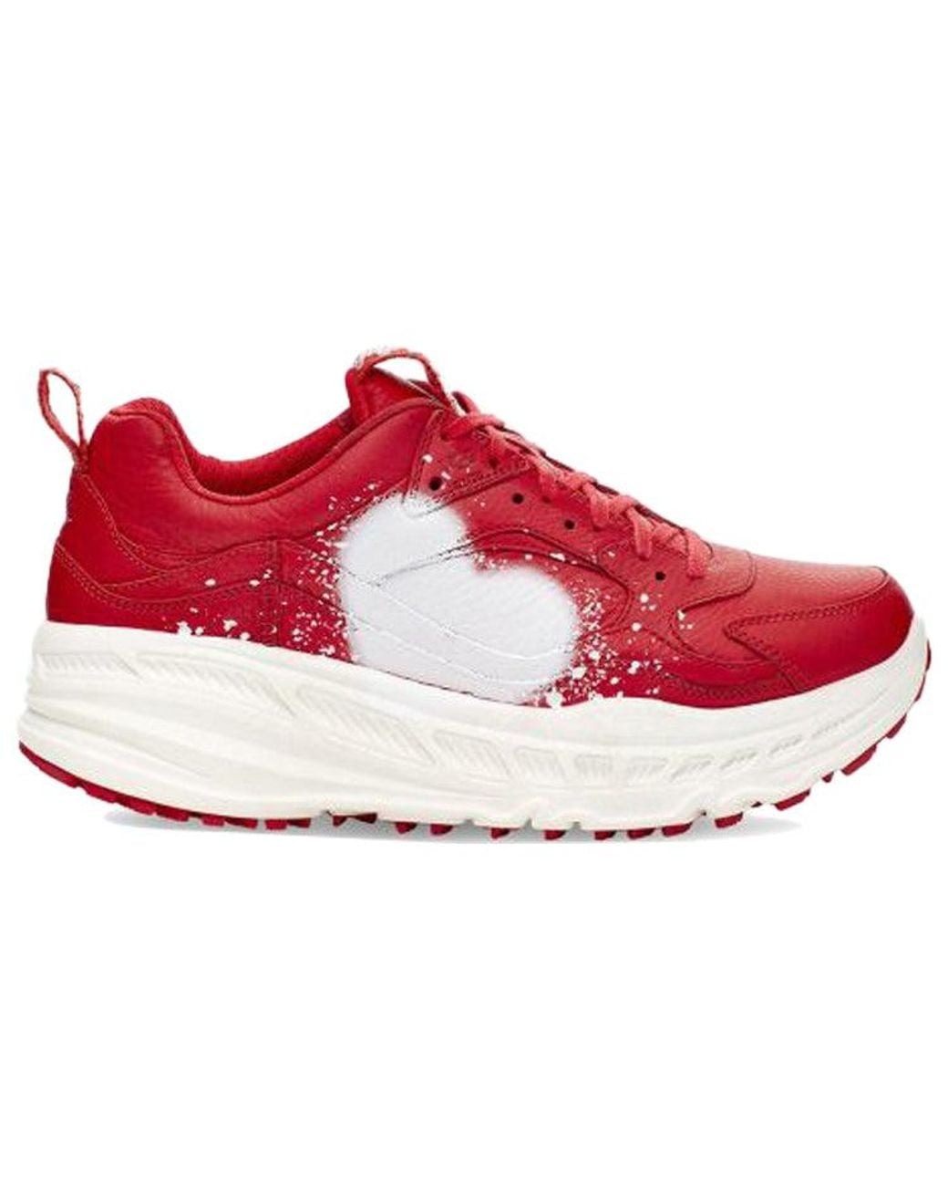 Ugg Red Ca805 X Valentine Cowhide Low Tops Sports Shoe Limited for men