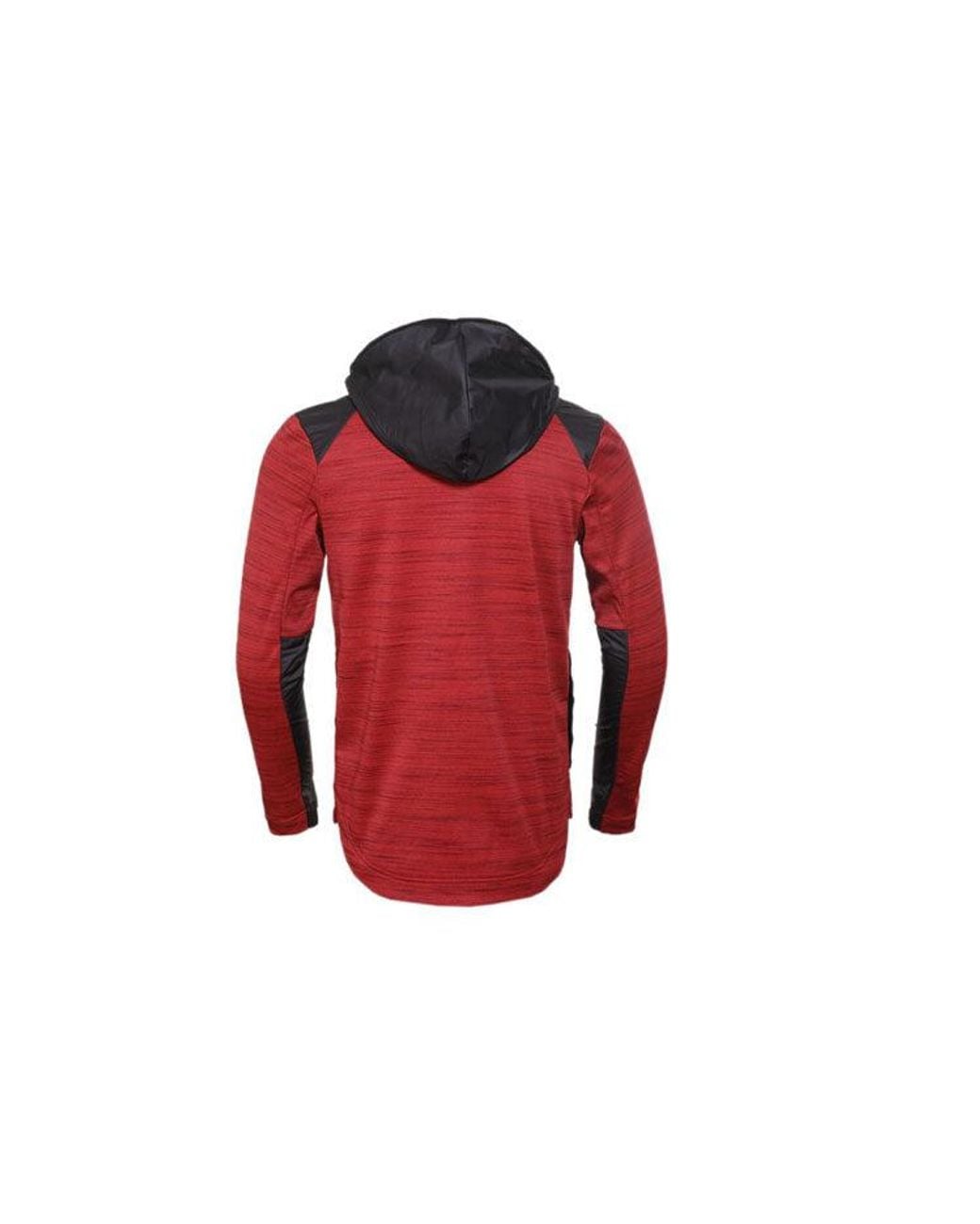 Nike Red Dri-Fit Basketball Sports Splicing Fleece Lined Knit Hooded Jacket for men