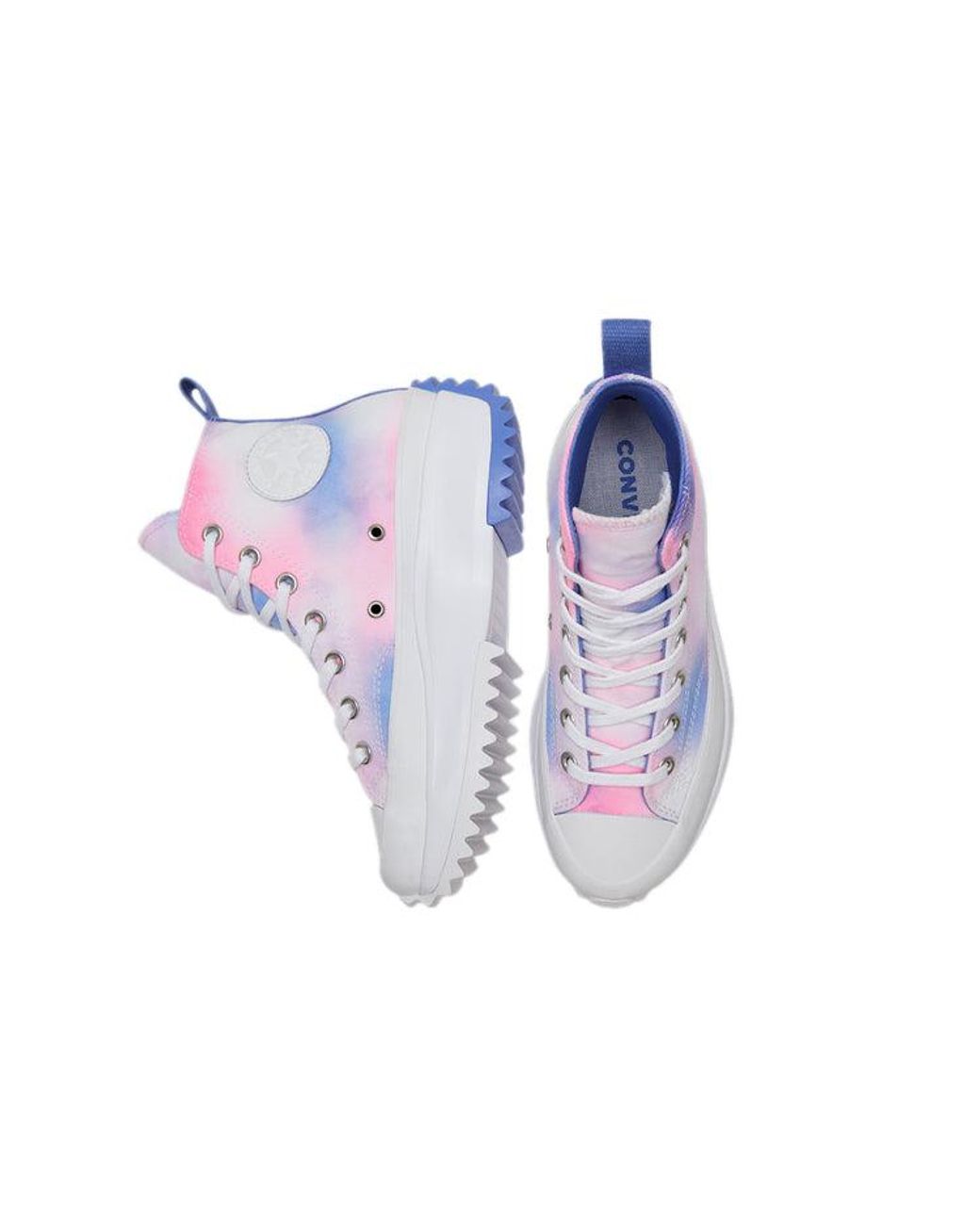 Converse Purple Run Star Hike High 'Cloud Wash