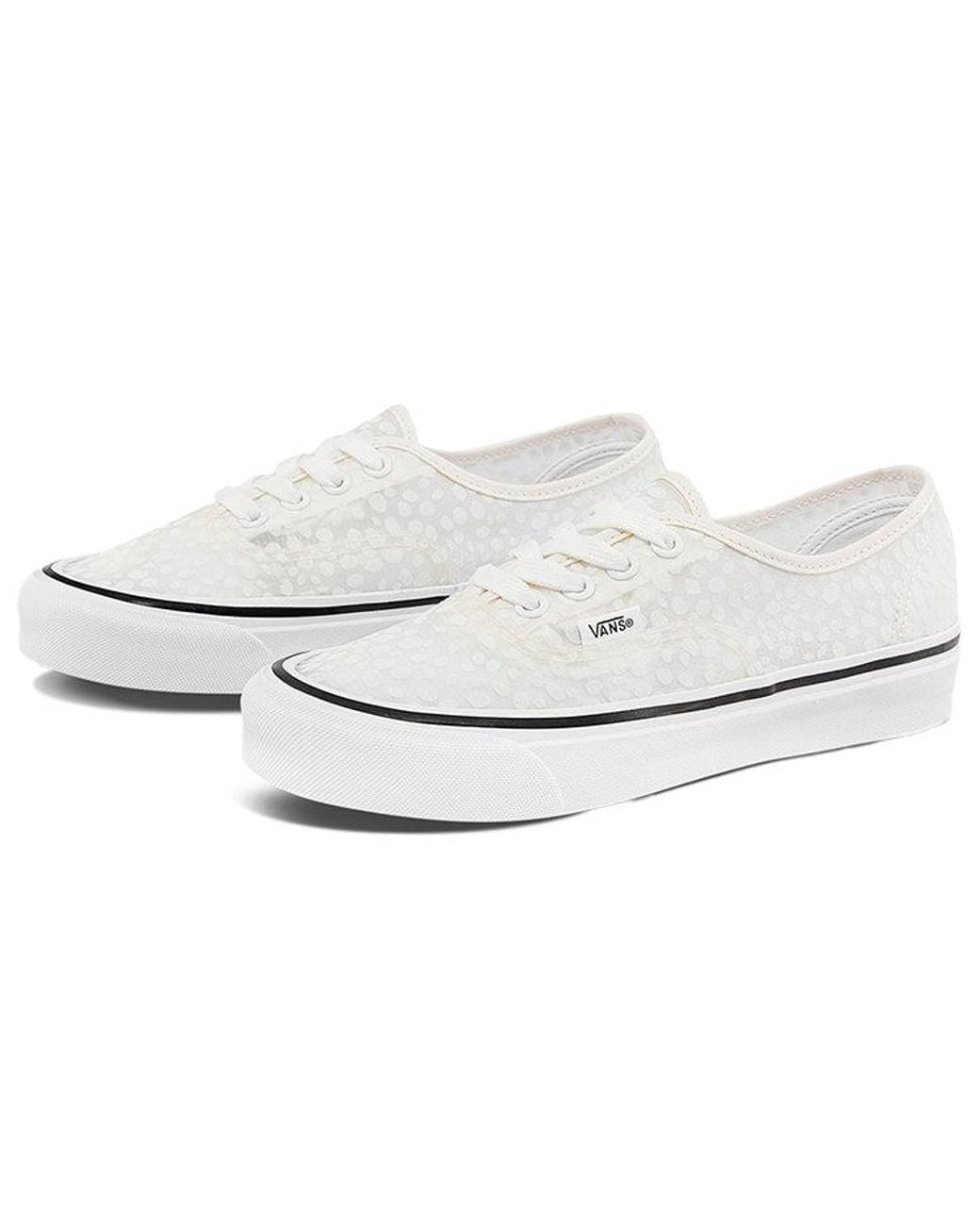 Vans White Authentic Mesh Dx Modular for men