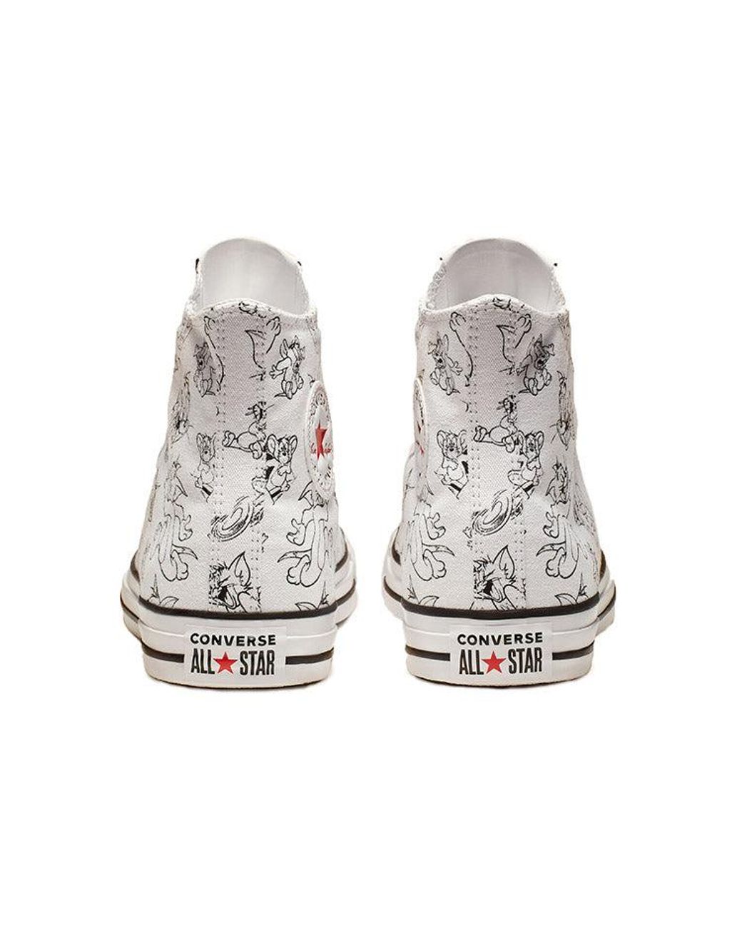 Converse White Tom And Jerry X Chuck Taylor All Star High for men