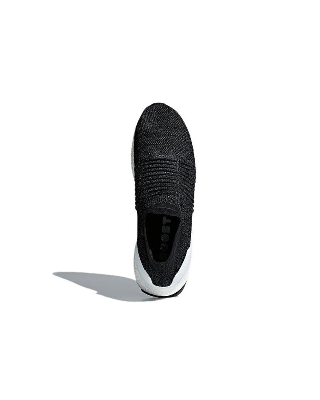Adidas Black Ultra Boost Laceless 'Core' for men