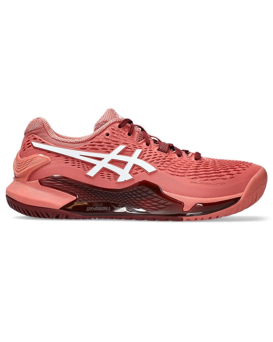 Asics Red (Wmns) Gel-Resolution 9 'Light Garnet'