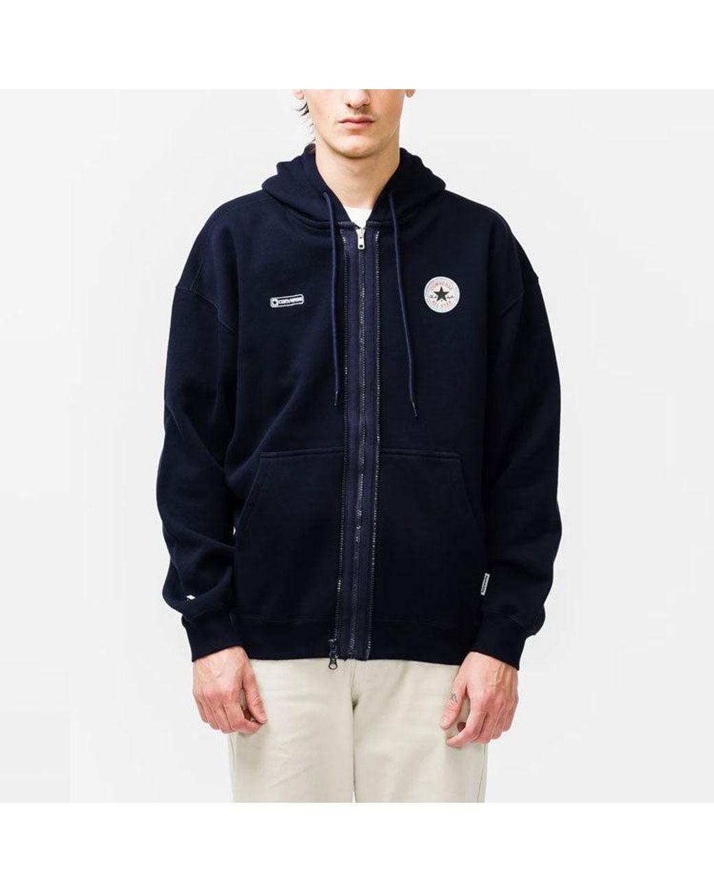 Converse Blue X Thisisneverthat Utility Fleece Jacket for men