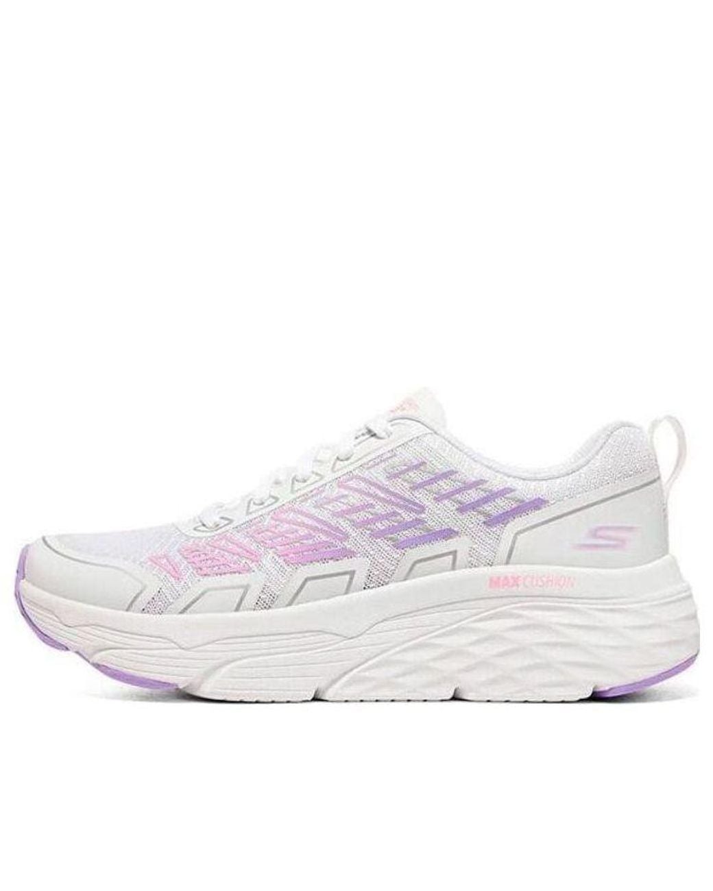 Skechers White (Wmns) Max Cushioning Elite