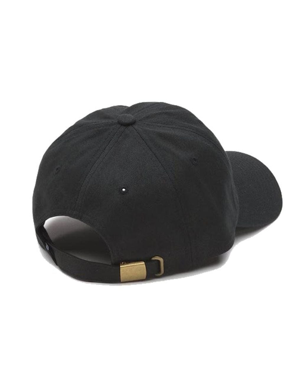Vans Black Curved Bill Jockey Hat for men