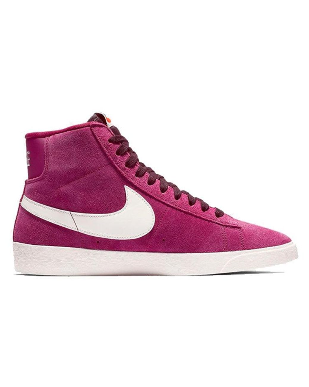 Nike Purple (Wmns) Blazer Mid Vintage Suede 'True Berry'