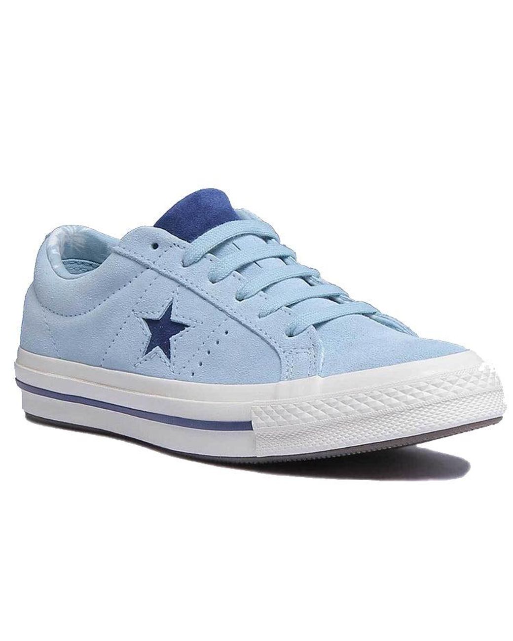 Converse Blue One Star Suede 'Tropical Feet' for men
