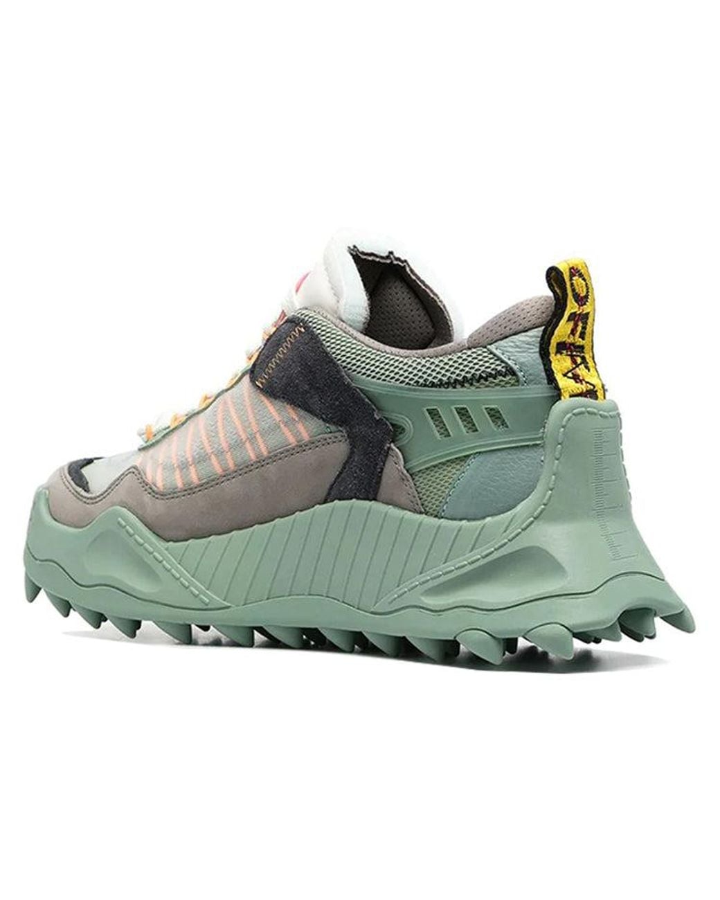 Off-White c/o Virgil Abloh Green Odsy 1000 Sneakers for men