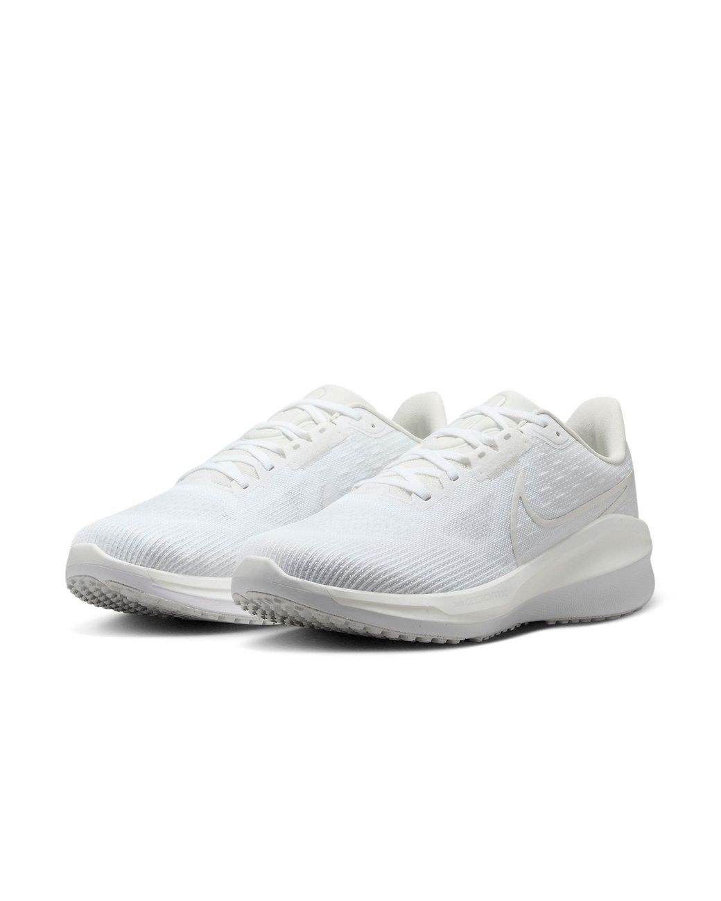 Nike White Vomero 17 Road Running Shoes for men
