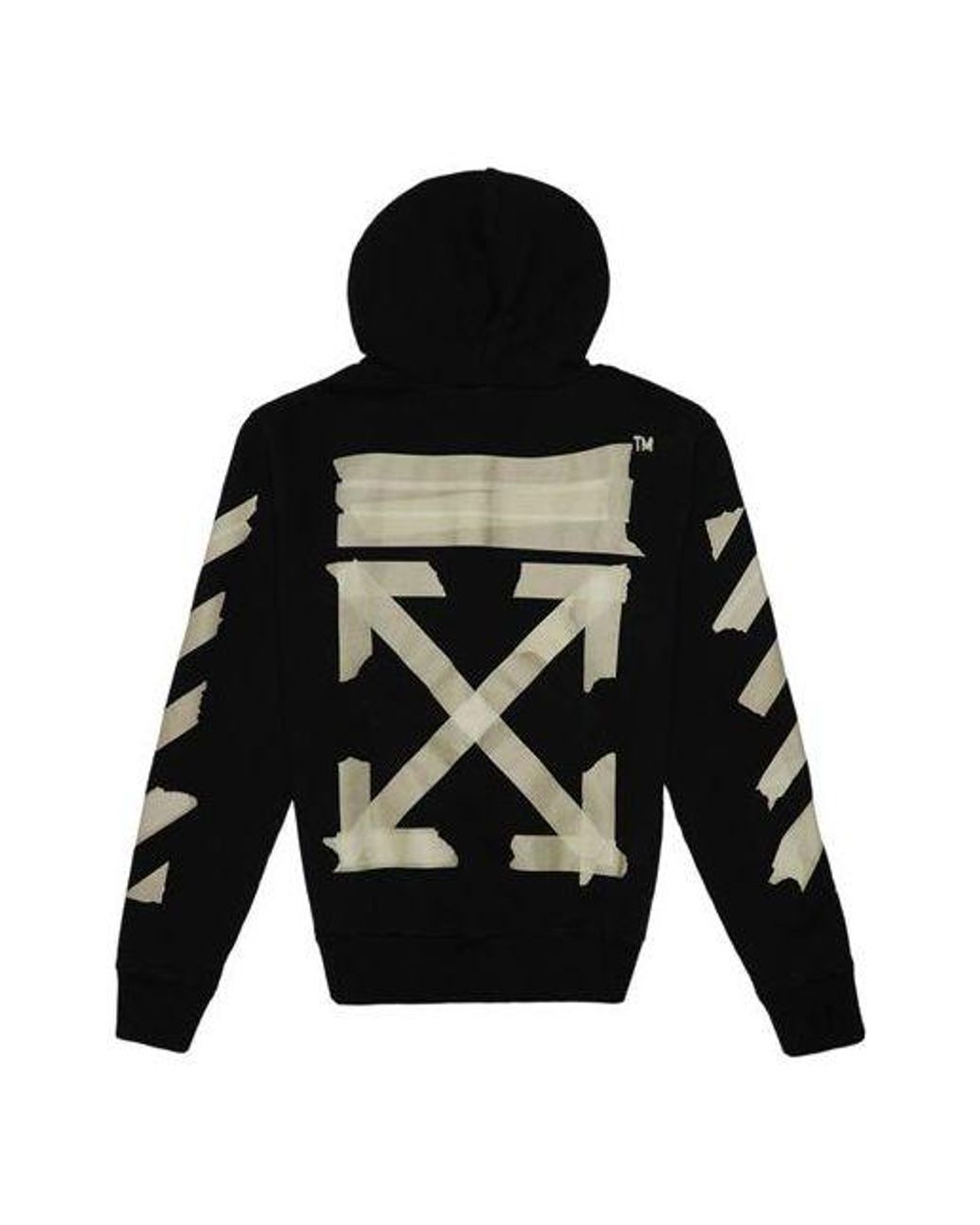 Off-White c/o Virgil Abloh Black Rubber Strap Arrow Printing Classic for men