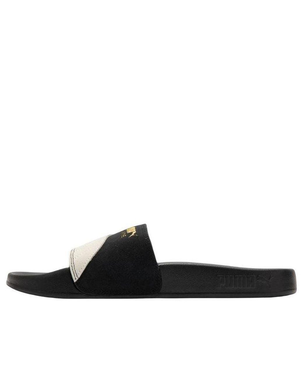 PUMA Black Lead Cat 2.0 Suede Og Slide for men