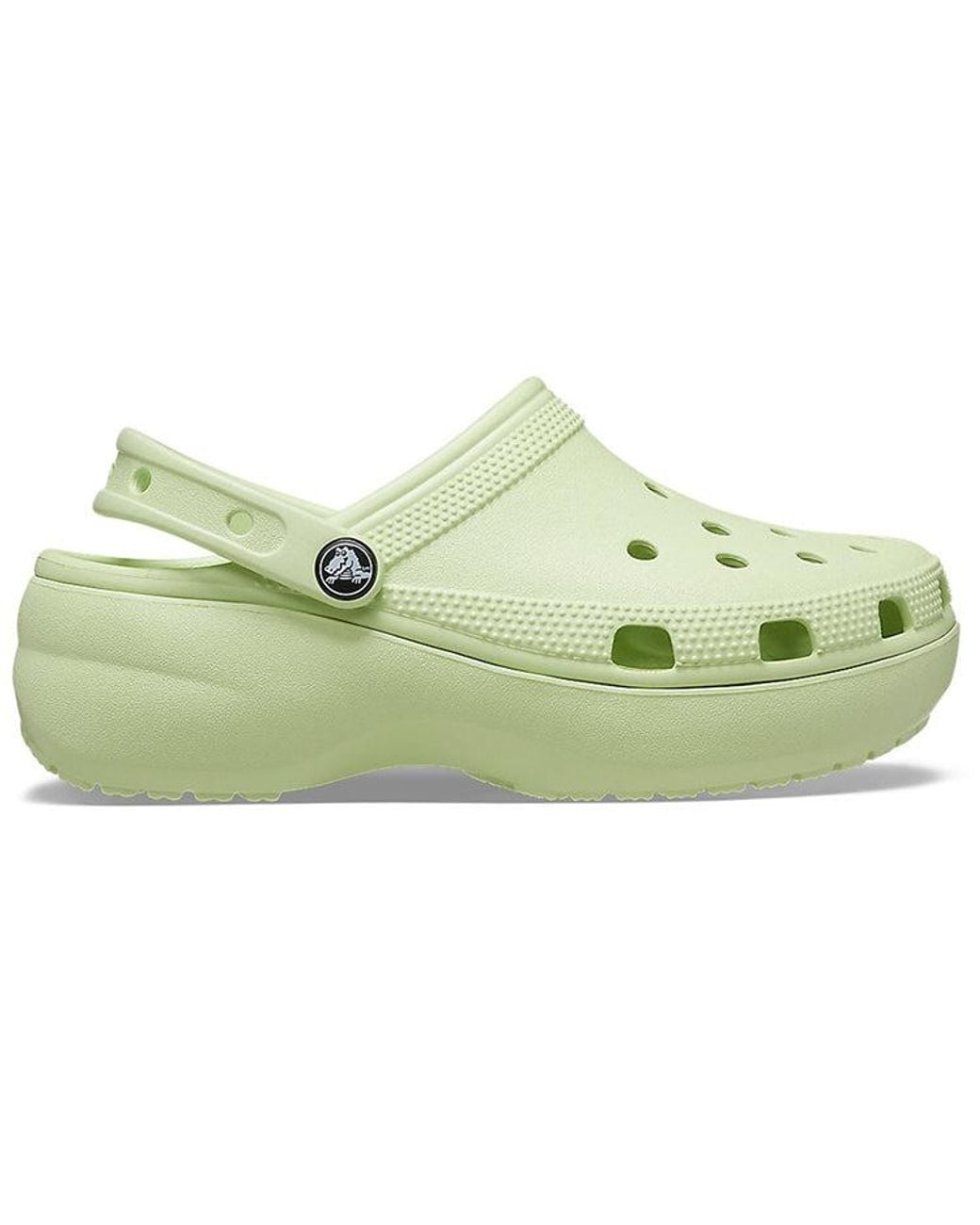 CROCSTM Green Classic Platform Clog W