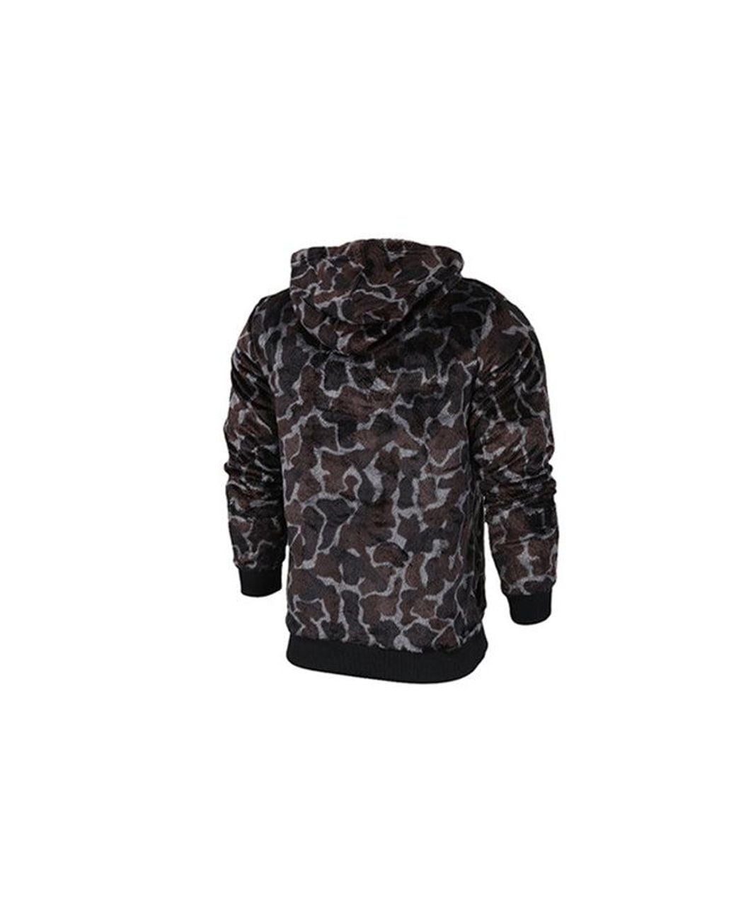 Adidas Black Originals Camouflage Stay Warm Hooded Jacket for men