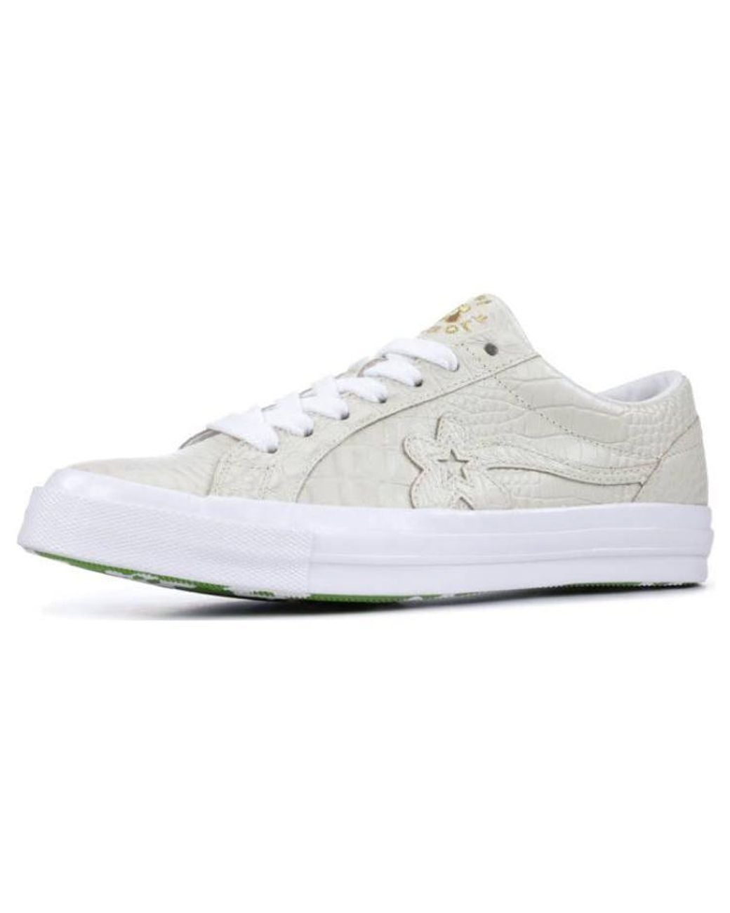 Converse White Golf Le Fleur X One Star Low 'Gator Collection for men