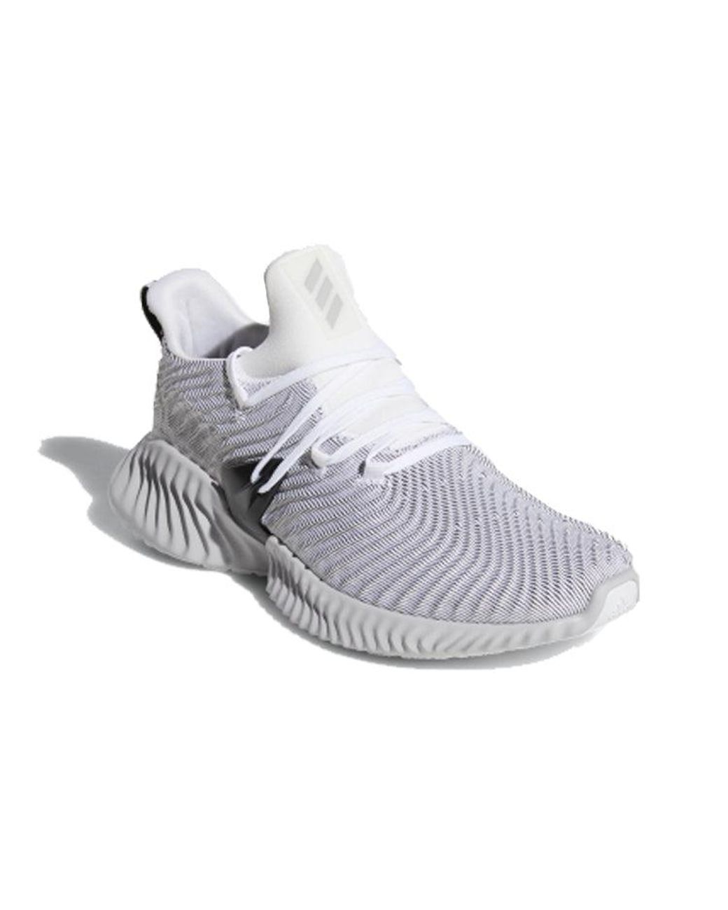 adidas Alphabounce Instinct 'cloud White' in Gray | Lyst