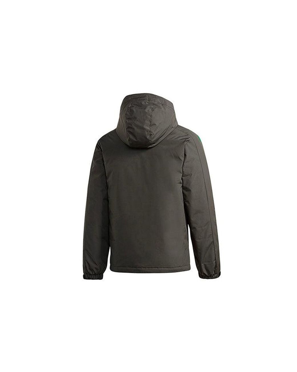 Adidas Green 3St Down Jkt Windproof Stay Warm Hooded Down Jacket for men
