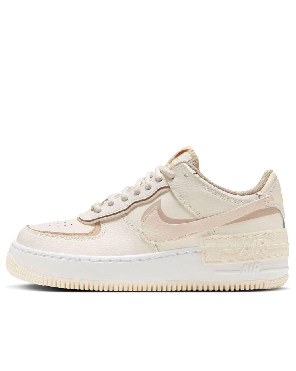 Nike White (Wmns) Air Force 1 Low Shadow 'Sail Pale Ivory Sanddrift'