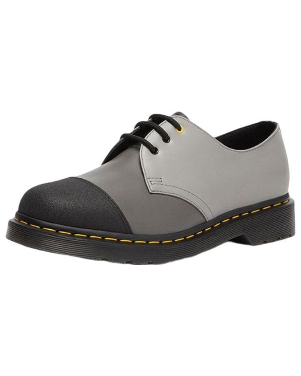 Dr. Martens Gray 1461 3-eye Oxford Shoes for men