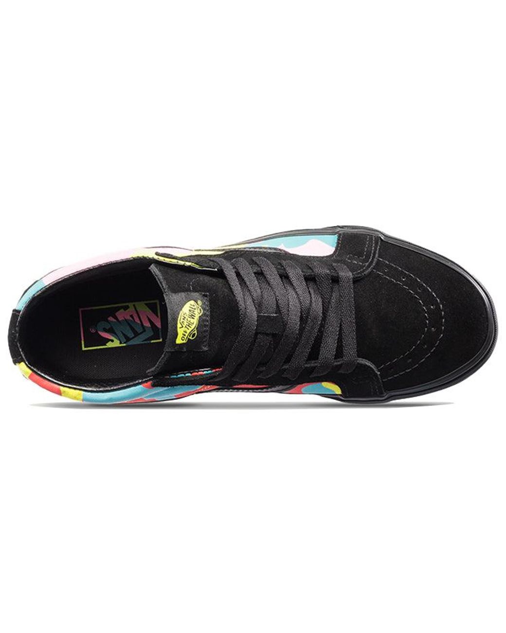 Vans Black Sk8-Mid Reissue 'Neon Camo' for men