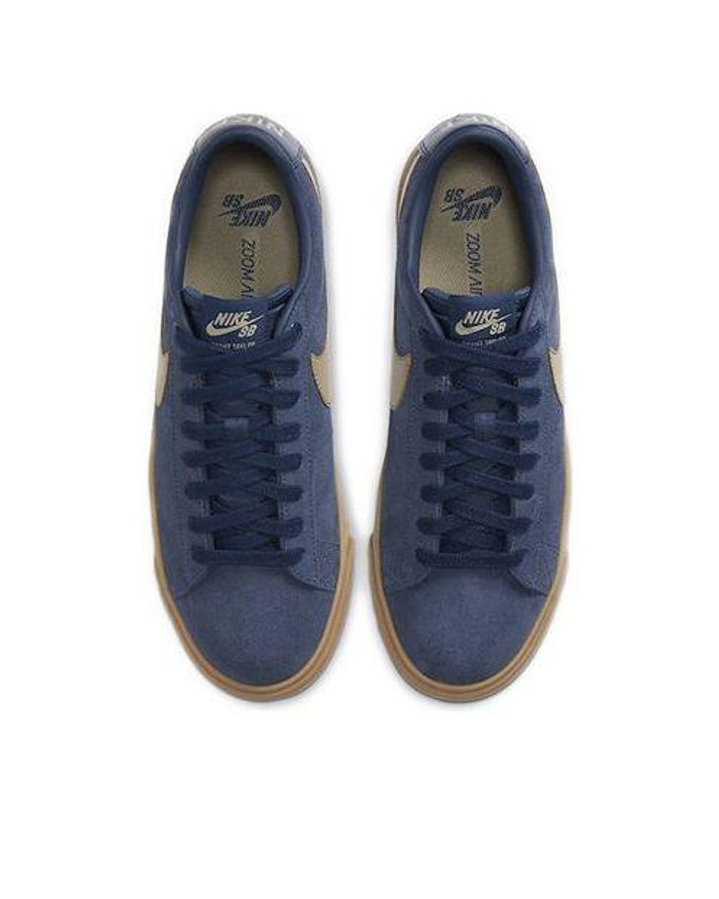 Nike Blue Blazer Low Sb Gum' for men