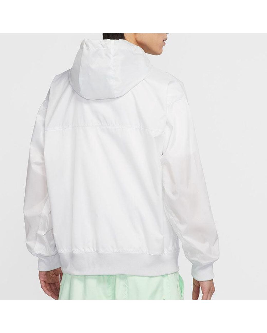 Nike White Sportswear Windrunner Jacket for men