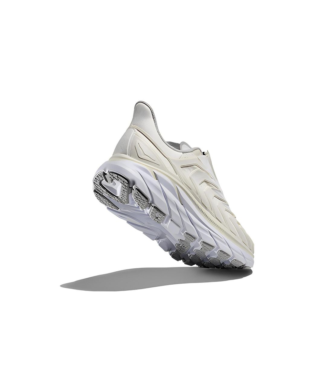 Hoka One One White Project Clifton 'Blanc De Blanc' for men