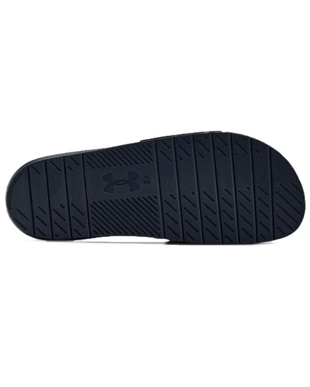 Under Armour Blue Core Remix Canvas Slippers for men