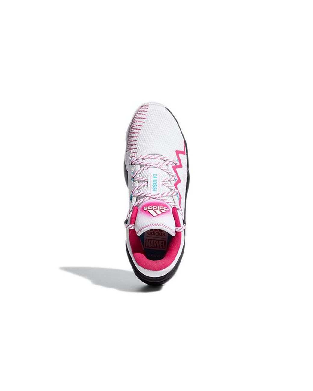 Adidas Blue D.o.n. Issue 2 Gca White/black/red for men