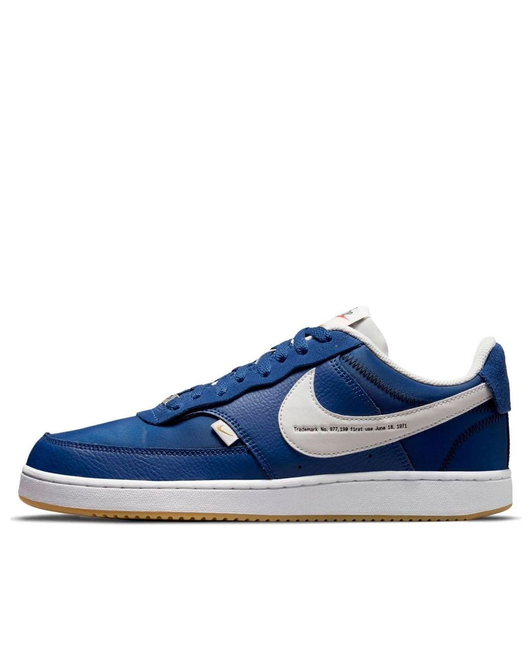 Nike Blue Court Vision Low Premium 'First Use for men