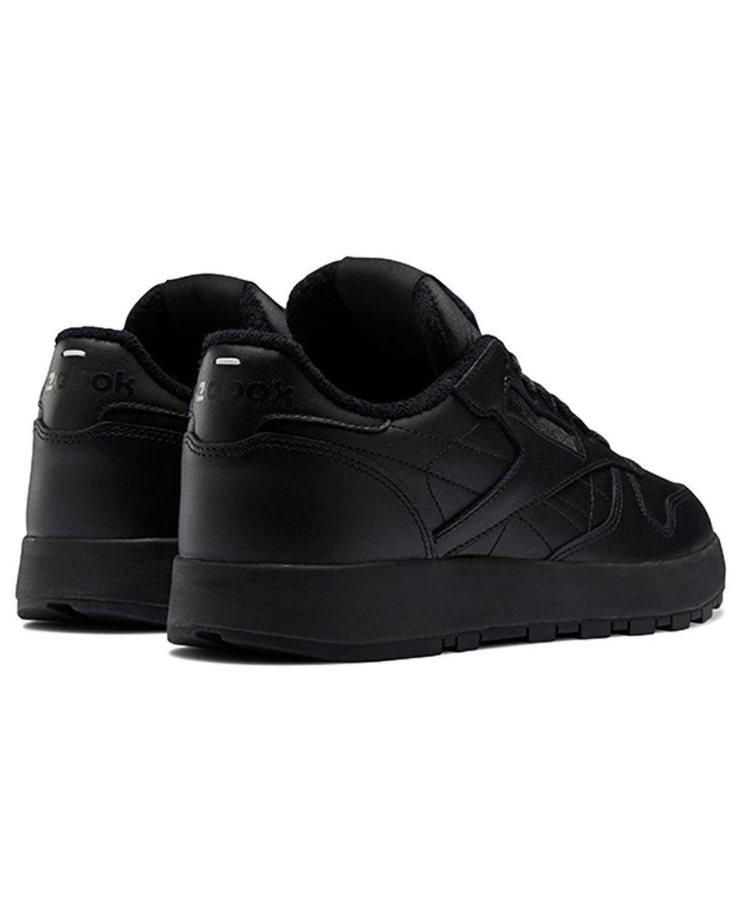 Reebok Black Maison Margiela X Classic Leather Tabi for men