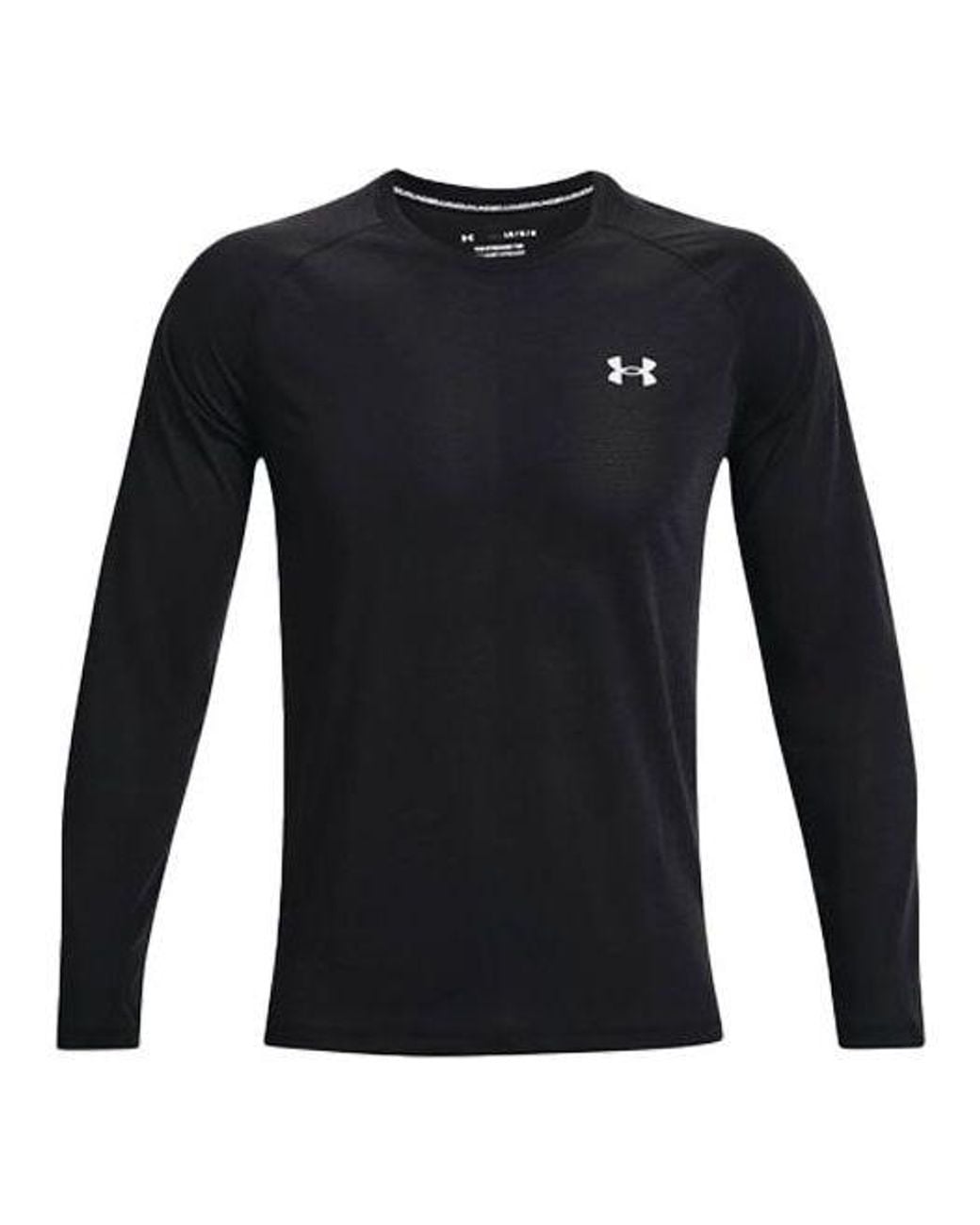 Under Armour Black Streaker Logo Running Sports Long Sleeves for men
