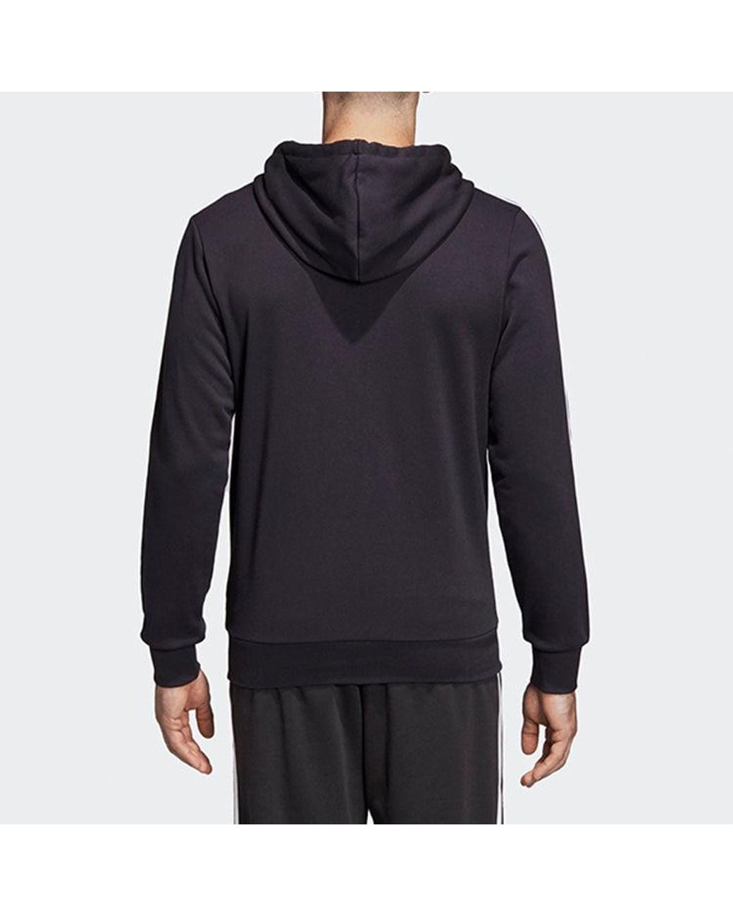 Adidas Black Knit Zipper Jacket for men